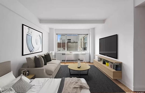 Floor plan for studio, 1 bath, 503 sqft